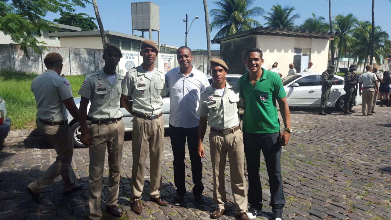 Diretoria participa da formatura da Turma de alunos do Curso de Formação de Soldados da PMBA 2015.2